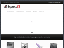 Tablet Screenshot of expressvb.com